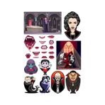 Vampir Dracula Sticker Set-1 15 Parça Telefon, Tablet, Defter, Laptop Sticker