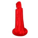 Vampir Kostümü Yetişkin, İkna Edici Kadife Vampir Kostümü - İkna Edici Vampir veya Cadı Kostümü, Şövalye Fantezi Havalı Cosplay Üniseks Kadınlar ve Erkekler İçin