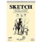 VAN DYCK SKECTH ÇİZİM BLOK A4 85gr ÜSTTEN SPİRALLİ DEFTER