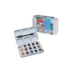 Van Gogh 12+3 Renk Tablet Sulu Boya Seti Plastik Kutulu