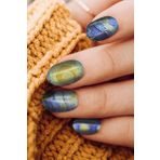 Van Gogh Yıldızlı Gece 36 Adet Tırnak Dövme Seti,Tırnak Tattoo,Nail Art ,Tırnak Sticker
