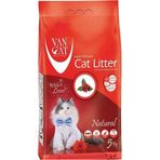 Vancat Kokusuz Bentonit İnce Taneli 5 kg Kedi Kumu