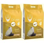 Vancat Vanilya Kokulu İnce Tane 2x10 kg Kedi Kumu