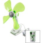 Vanch Kiwi KFAN-7604 2in1= Mandallı - Masa Üstü Vantilatör 180° AKROBAT9W - Çap: 32CM 4-Renkli Plastik Kanat - Gövde (5264)