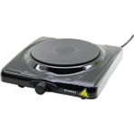 Vanch Siyah Tek Gözlü Elektrikli Ocak Hotplate 1500W Ayarlanabilir Termostat Kolay Temizlenebilir Uyarı Lambası LX-7115 (5264) - Doğalgaz - Gri