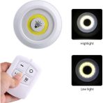 Vanch Uzaktan Kumandalı Yapışkanlı 3’lü LED Spot Lamba (5264) - Beyaz