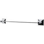 Vanch Yapışkanlı Uzun Metal Havluluk 42CM (5264) - Gri