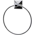 Vanch Yapışkanlı Yuvarlak Metal Havluluk (5264) - Gri