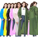 Vanckey Kadın Erkek Yağmurluk Kapüşonlu Çıtçıtlı Eva Pembe Yağmurluk