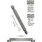 Vandor Bits Uç Matkap Ucu Tornavida Ucu Vidalama Ucu S2 Yüksek Kalite Çelik Sph3 75 - 637962027730 - mm - Gümüş
