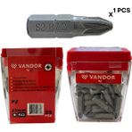 Vandor Bits Uç Matkap Ucu Tornavida Ucu Vidalama Ucu S2 Yüksek Kalite Çelik Spz2 25 - 637962027846 - mm - Gümüş