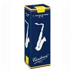 Vandoren SR222 Traditional Tenor Saksafon Kamışı No: 2.0 (Başlangıç/Eğitim) - 5'li Paket | Esnek Üfleme Tepkisi, Tutarlı