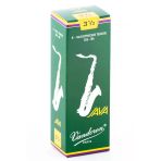 Vandoren Sr2735 Java Green Tenor Saksafon Kamışı No: 3.5 (Profesyonel/Caz) - 5'Li Paket | Klasik Tenor Sesi, Güçlü Projeksiyon Ve Mavi Kutu Kara