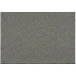 Vanelli Home Petrol Rengi Şal Desenli 35X50 2 Li Amerikan Servis Seti - Renkli - 35 x 50 cm
