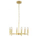 Vaneo 6 Lı Gold Modern Genç Odası Mutfak Salon Avize