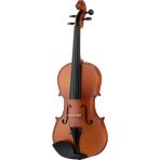 Vanetta Vl-2A / 1/2 Abanoz Kulaklı Masif Mat Keman