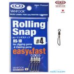 Vanfook RS-10 4 4 Adet Rolling Snap Klips