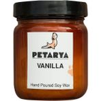 Vanilya Kokulu Doğal Vegan Soya Mumu - 1 Adet