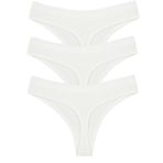 vanilya secret lingerie Pamuk Tanga (beyaz, L/XL)