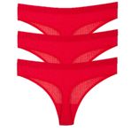vanilya secret lingerie Pamuk Tanga (kırmızı, M/L)
