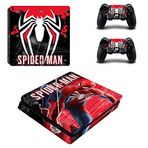 Vanknight Vinil Çıkartması Cilt Çıkartmaları PS4 Slim S Konsol Kontrolörleri için Süper Kahraman Kapağı