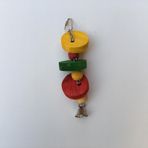 Vanpet Kuş Oyuncağı Şekilli Halkalar 25*6 Cm