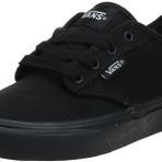 Vans Atwood Çocuk Günlük Ayakkabı, 33, VN000KI51861, Siyah, Unisex Çocuk