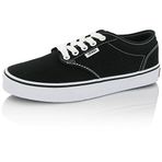 Vans Atwood, Kadın Spor Ayakkabısı, Siyah (Kanvas) Blk/Wht 187), 41 EU