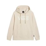 Vans Bayan Wm Drop V logolu kapüşonlu kazak, Bej, S