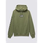 Vans Boxed Pullover Erkek Kapüşonlu Sweatshirt Düz Desen Yeşil Renk L Beden