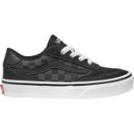 Vans Brooklyn Ls Çocuk Siyah Ayakkabı Silikon Malzeme ile Dayanıklı Tabanlı