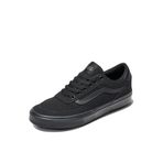 Vans Brooklyn Ls erkek spor ayakkabısı, Kanvas, siyah, siyah, 41 EU