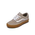 Vans Brooklyn Ls kız çocuk spor ayakkabısı, Süet kauçuk bej ay etek, 35 EU