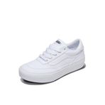 Vans Brooklyn Ls Platform Sneaker, 38, 26-VN000DC4-1, Beyaz, Kadın