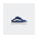 Vans Brooklyn Ls V Kadın Ayakkabı Düz Taban Tekstil Malzeme ile Mavi Renk Günlük Kullanım İçin