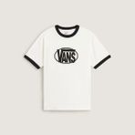 Vans Center Chest Rınger Tee Erkek Tişört VN000TXQFS81 - L - Beyaz