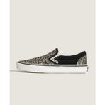 Vans Classic Slip-On Kadın Günlük Ayakkabı Düz Desenli Standart Kalıp 36 Numaralı Kamboçya Menşeli - Black-Fluo Green-Dazzling