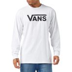 Vans Classic Vans Ls-B Erkek Tişört - Beyaz - L