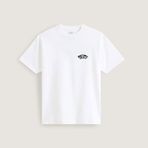Vans Double Standard Ss Tee T-Shirt, M, VN000SYDYB21, White/Black, Erkek