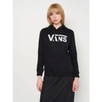Vans Drop V Logo Hoodie-B Kadın Sweatshirt - 2XS - Siyah
