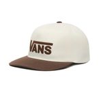 Vans Drop V Logolu Snapback Vintage Kakao UNISEX Şapka, Vintage Kakao, OS