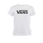 Vans Drop V Ss Crew-B Kadın Tişört Beyaz S