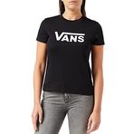Vans Drop V SS Crew-B Kadın Tişört Siyah XS