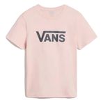 Vans Drop V Ss Crew-b kadın tişörtü, Turuncu., S