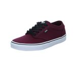 Vans Erkek Atwood Canvas Spor ayakkabı,Rot Oxbloo 8j3,44 EU,1,kanvas,1,katı