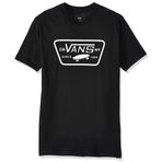 Vans Erkek Full Patch T-shirt Siyah (Siyah/Beyaz),L