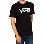 Vans Erkek klasik tişört, Siyah - Beyaz, XS