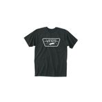 Vans Erkek Siyah Kısa Kollu Tişört MN FULL PATCH Modeli