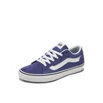 Vans Erkek Vero Ls Düşük Top Ayakkabı, Süet/Tuval Derin Alacakaranlık, 9