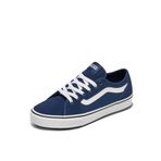 Vans Filmore Decon erkek spor ayakkabısı, Süet kanvas elbise blues beyaz, 38.5 EU